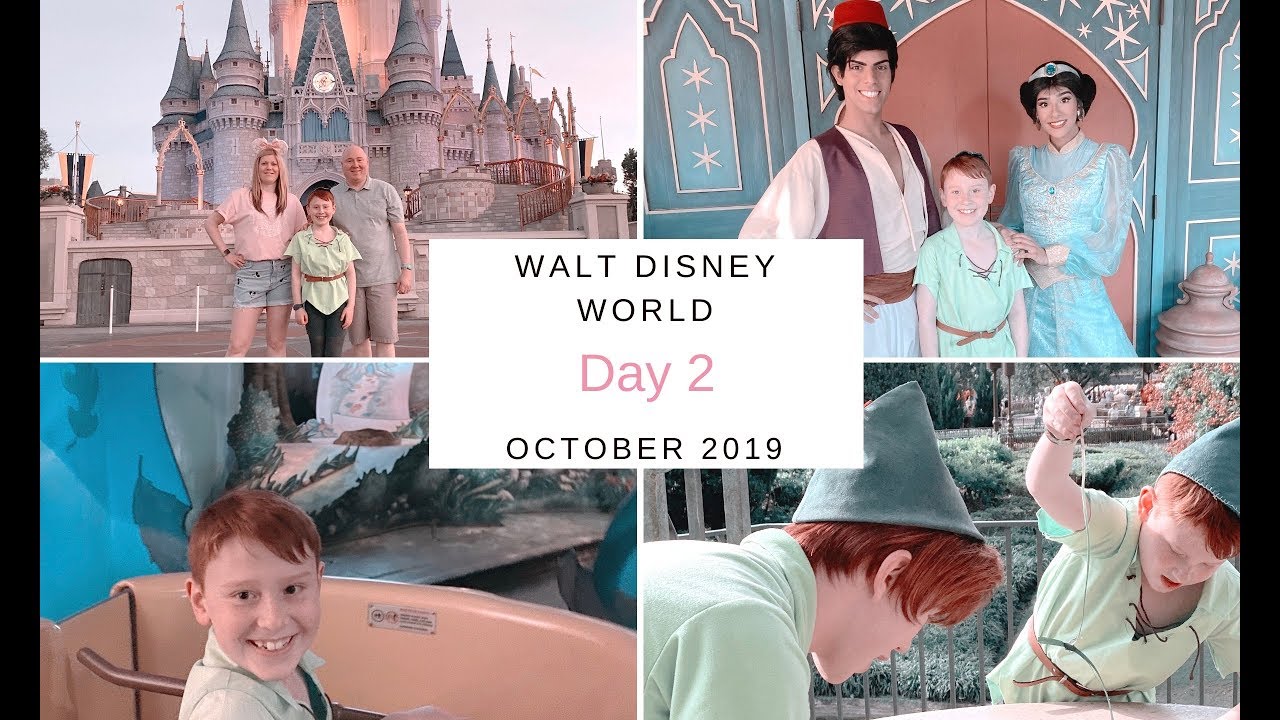 Empty Castle Photos and Searching For Treasure With Peter Pan | Day 2 | Walt Disney World Vlog