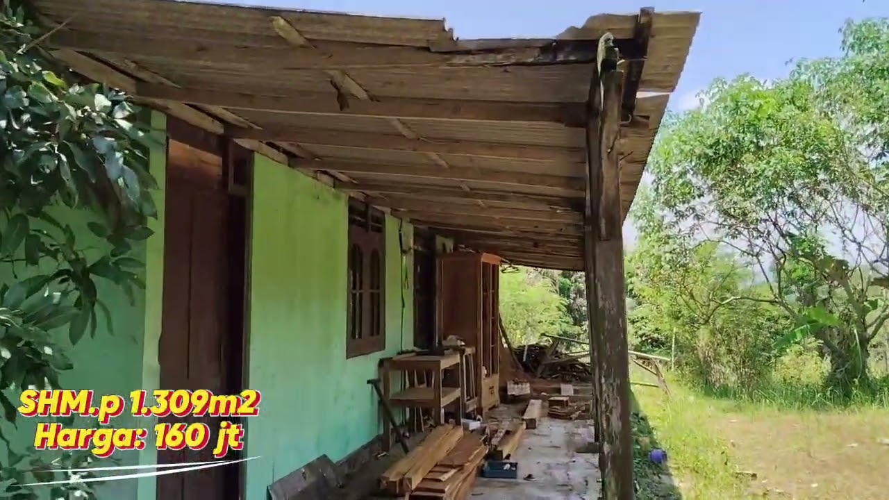 ❌ TERJUAL ‼️Rumah dijual dengan Pekarangan yg luas cocok di tanami pohon buah