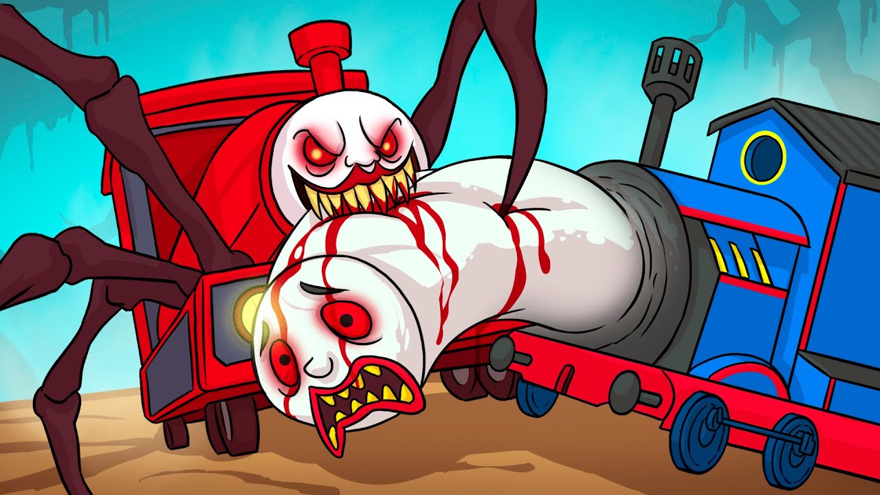 CHOO CHOO CHARLES vs. THOMAS.EXE?! (Cartoon Animation)