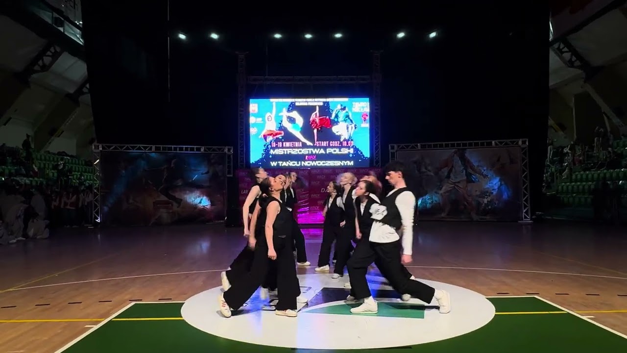 Mini Formacja Hip-hop Senior na Mistrzostwach Polski WADF Inowrocław 2024- 3 miejsce