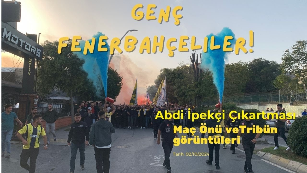 GENÇ FENERBAHÇELİLER - İSTANBUL'UN SEFİRİ ! Abdi İpekçi Çıkartması// Fenerbahçe -Beşiktaş Basketmaçı
