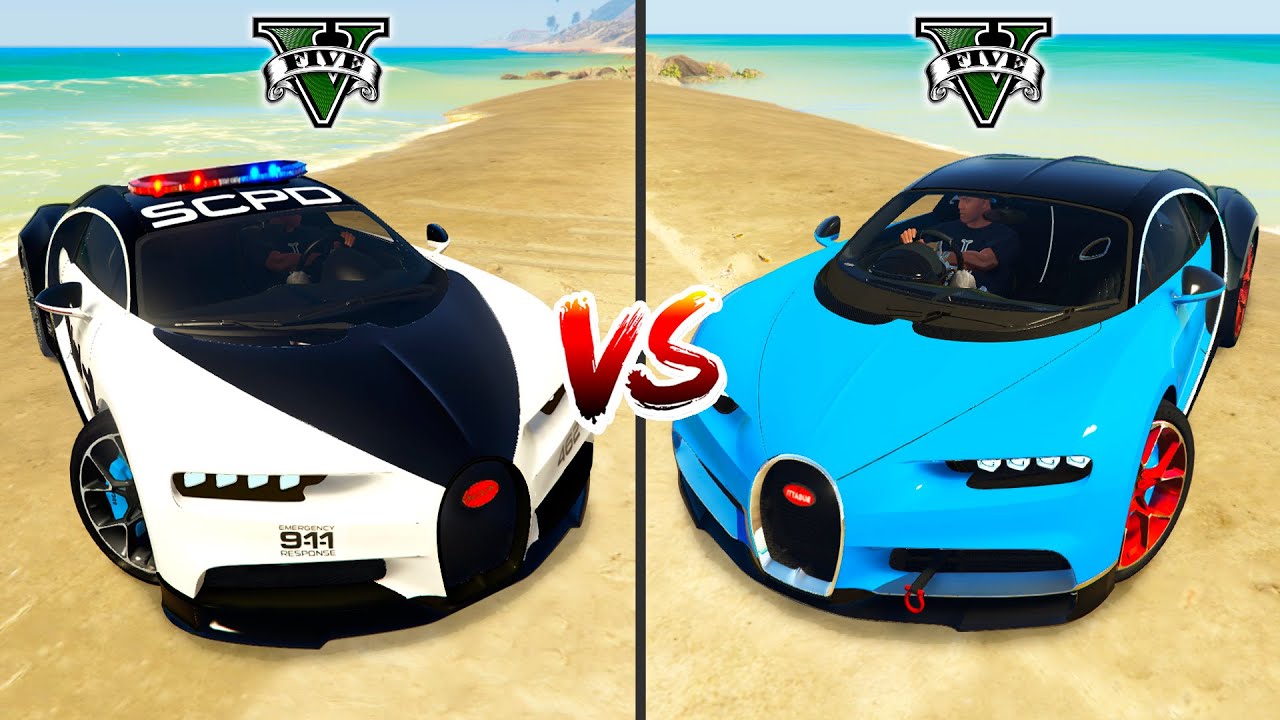 Police Bugatti vs Normal Bugatti in GTA 5 - which is best?