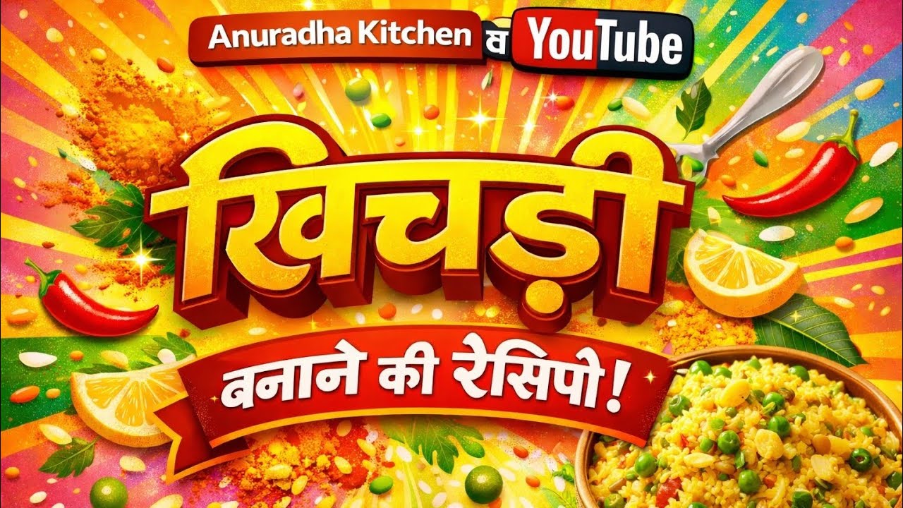 हेल्दी वेजिटेबल मसाला खिचड़ी रेसिपी 🥰anuradha kitchen