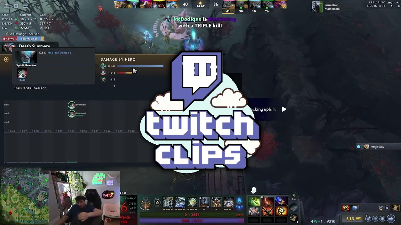 Dota 2 MOST VIEWED Twitch Clips of The Week! #55