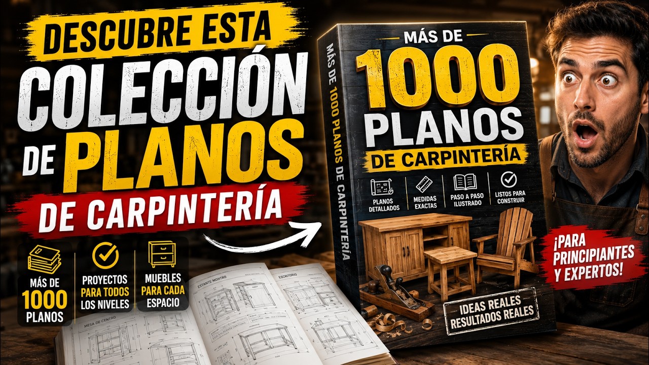 Los planos secretos que hacen que tus muebles se vean profesionales aunque empieces desde cero