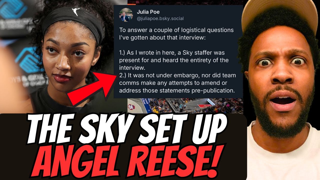 THE CHICAGO SKY DID ANGEL REESE DIRTY AFTER HER TEAMMATES  RESPONDED TO HER COMMENTS! THE FULL TRUTH