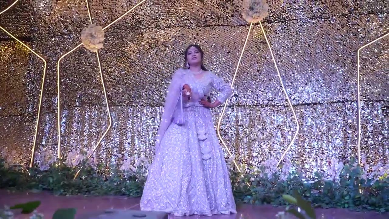My sister's surprise sangeet dance for us 😊 😊