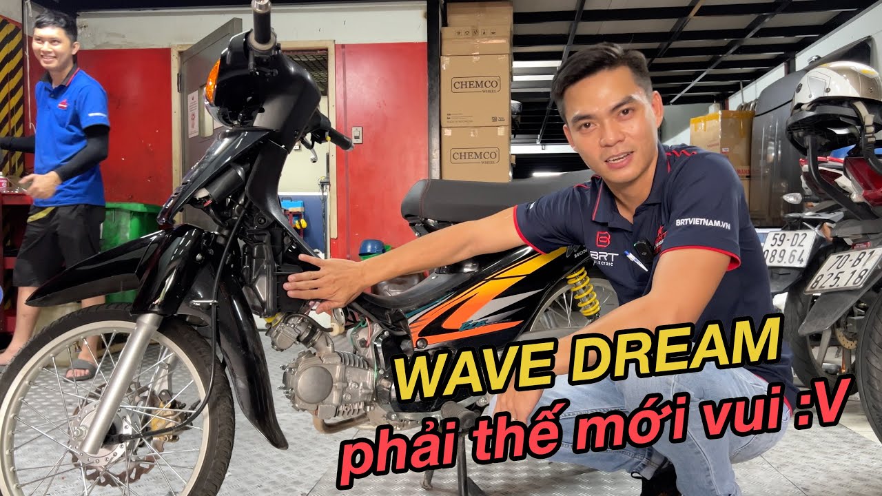 Nâng cấp Wave Dream để gọi là có cảm giác thì không thể bỏ qua cấu hình này | Test ride Wave