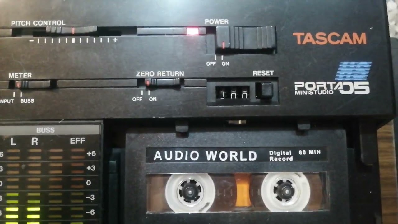 Tascam Porta 05 tape recorder