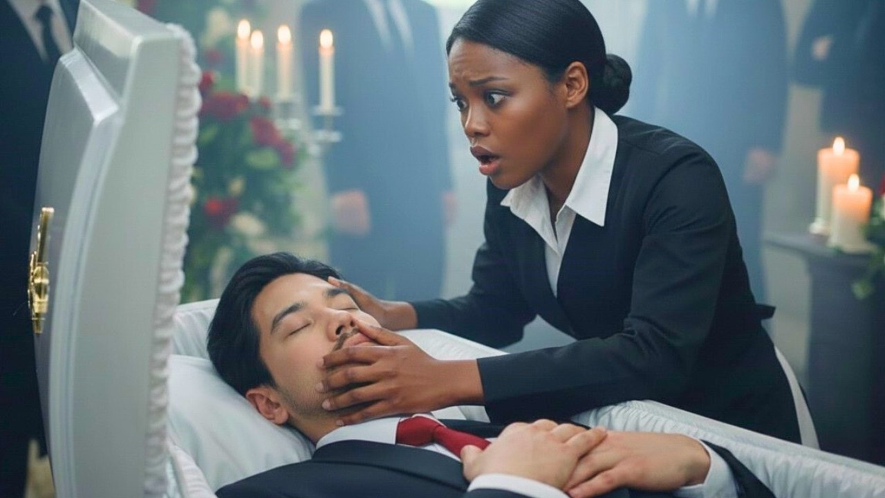 He is not dead, Black waitress stopped the Korean billionaire CEO's funeral, What happened next...