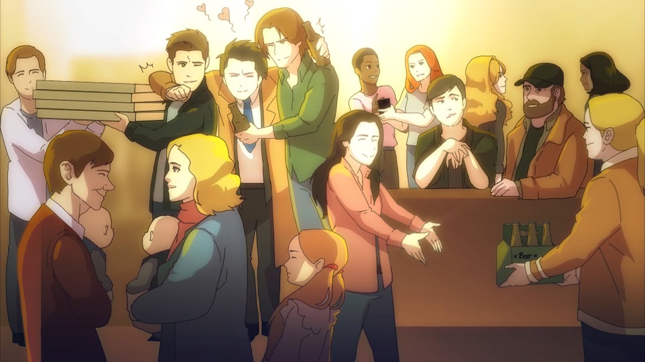 Supernatural Final - Spicy Anime Edition - Happy Destiel Month ♥