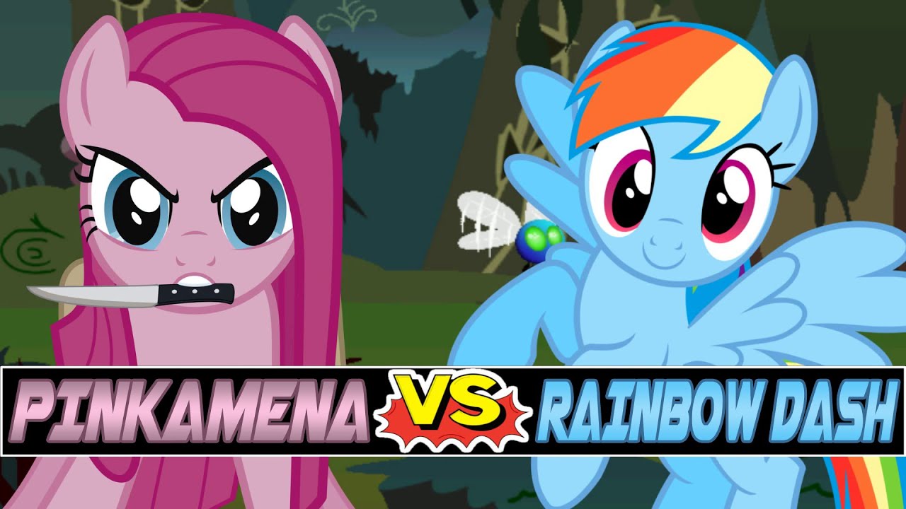 M.U.G.E.N. Battles | Pinkamena vs Rainbow Dash