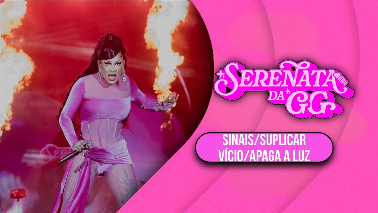Gl&oacute;ria Groove - Sinais/Suplicar/V&iacute;cio/Apaga A Luz Serenata Da GG Ao Vivo Em Uberaba