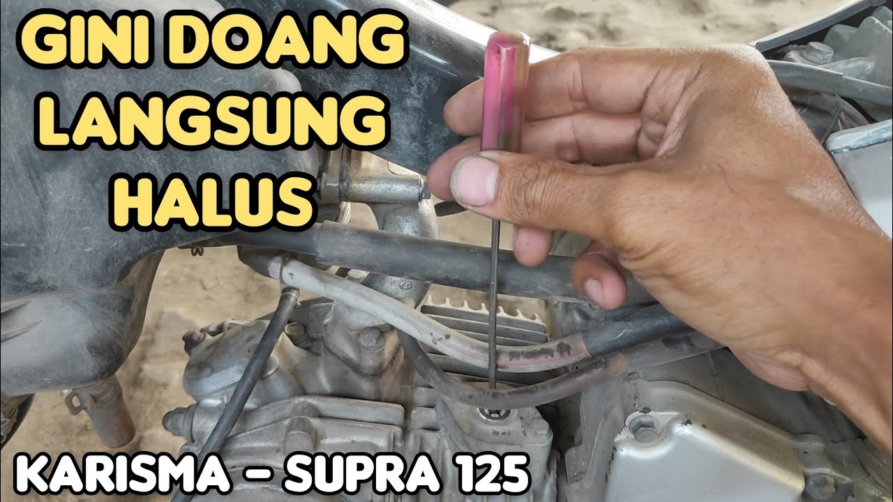 Karisma bunyi tek tek kasar dan berisik, langsung halus tanpa ganti..!!