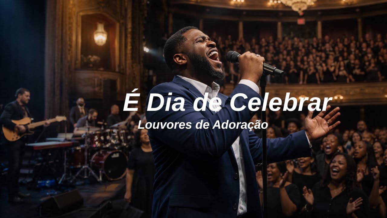 É Dia de Celebrar | Louvores de Adoração | Louvores Eterno Gospel Jazz