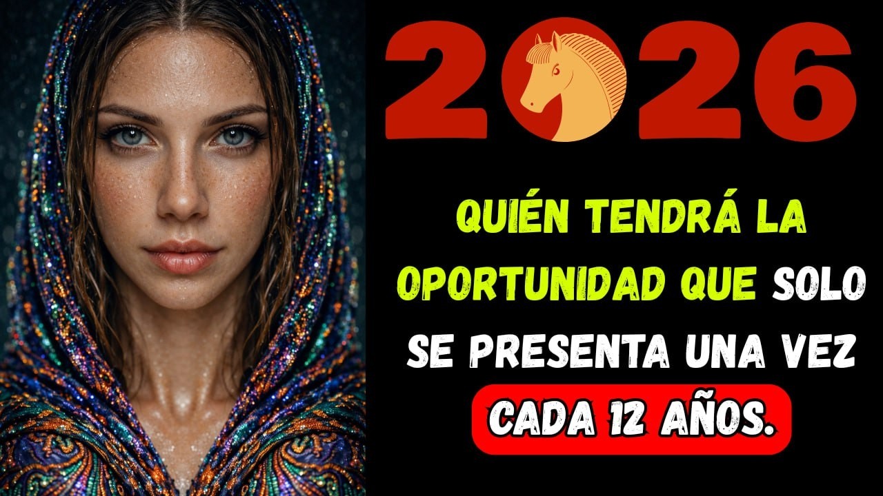 Horóscopo para 2026. «Quién tendrá la oportunidad que solo se presenta una vez cada 12 años.