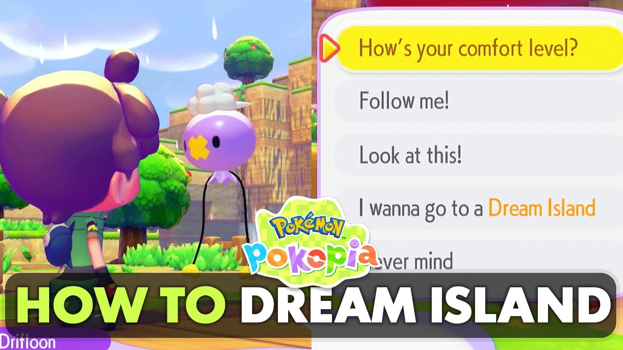 How To Get EARLY Drifloon & DREAM ISLAND in Pokémon Pokopia