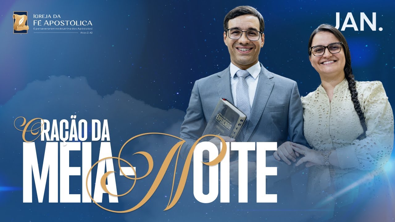 🔴 Oração da Meia-Noite | 19/01/26 | Pr. Johny Mange | Ao Vivo