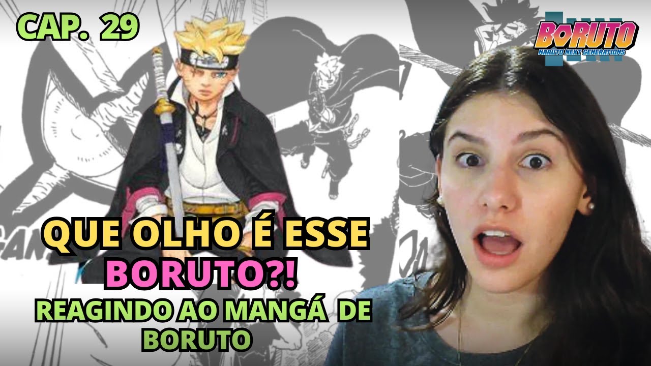 Lendo e reagindo ao Capítulo 29 do Mangá de Boruto Two Blue Vortex