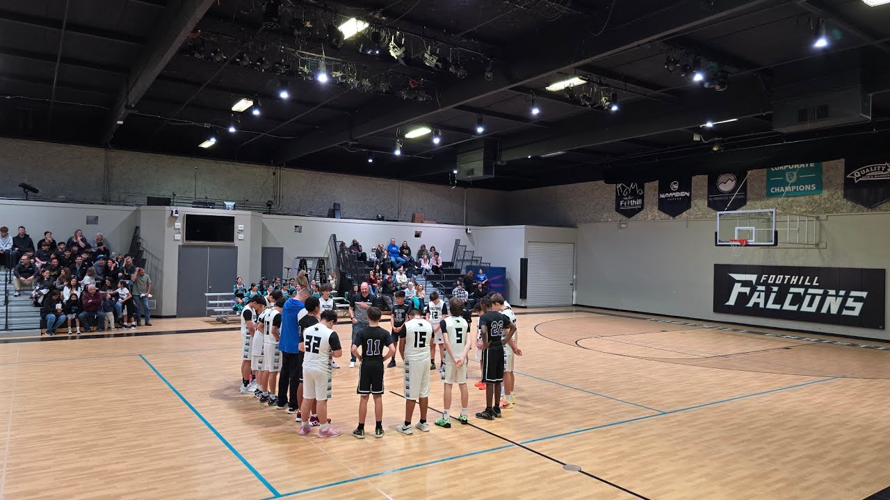 1/8/2026 -[Foothill Christian Falcons Varsity]- Varsity vs Calvary Baptist