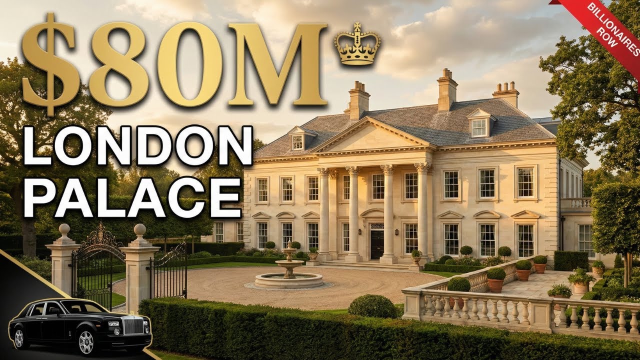 Inside $80M Bishops Avenue Palace London
