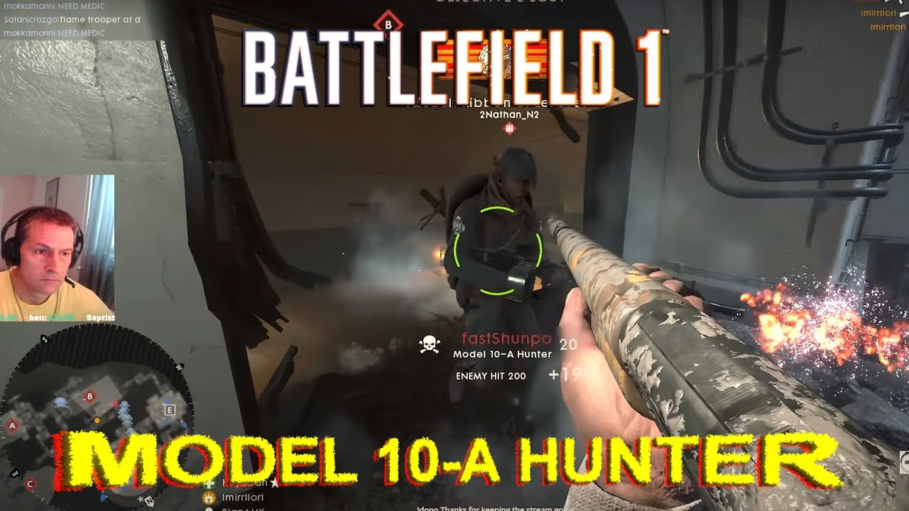 Battlefield 1 - Model 10-Hunter | Fort Devaux| 1440p