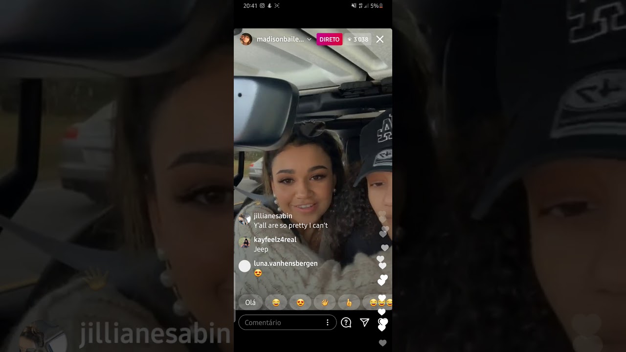 Madison Bailey and Mariah Linney live (12/23/2020)