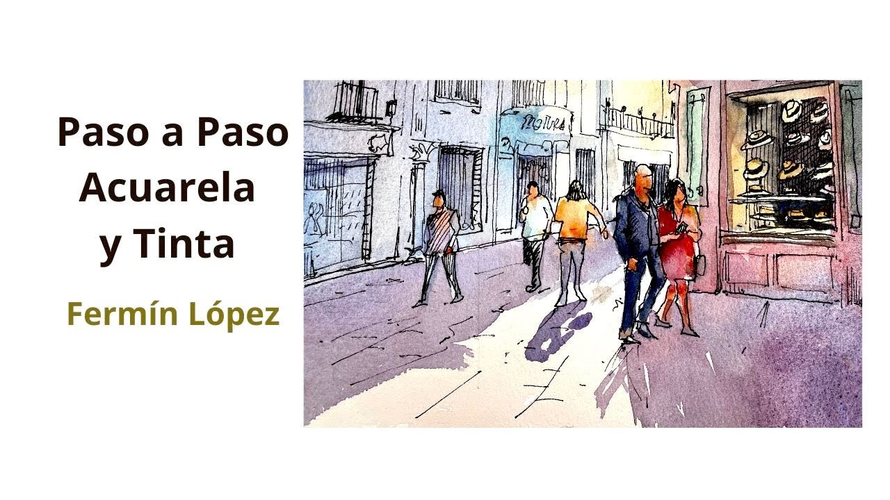 Acuarelas Fermín López
