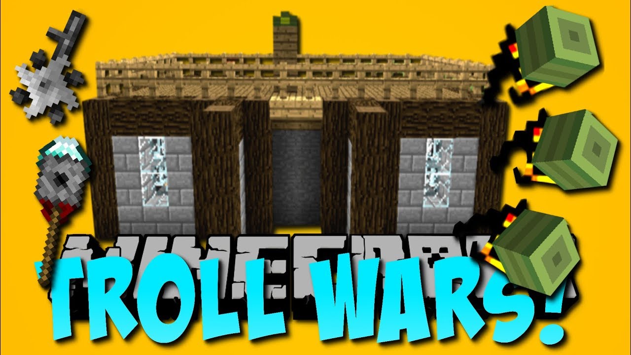 Die sicherste Minecraft Base! (Raketen, Gravitation, TNT-Schutz) (Troll Wars)