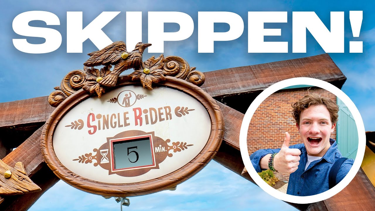 HOE KUN JE WACHTRIJEN SKIPPEN IN DE EFTELING?! ⏰ | Bart Baan