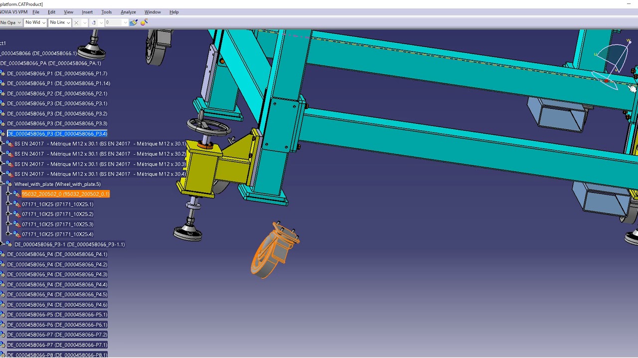 How to use Compass in CATIA V5