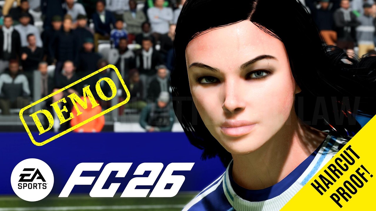EA SPORTS FC 26  Female character creation  🔷🔷DEMO🔷🔷