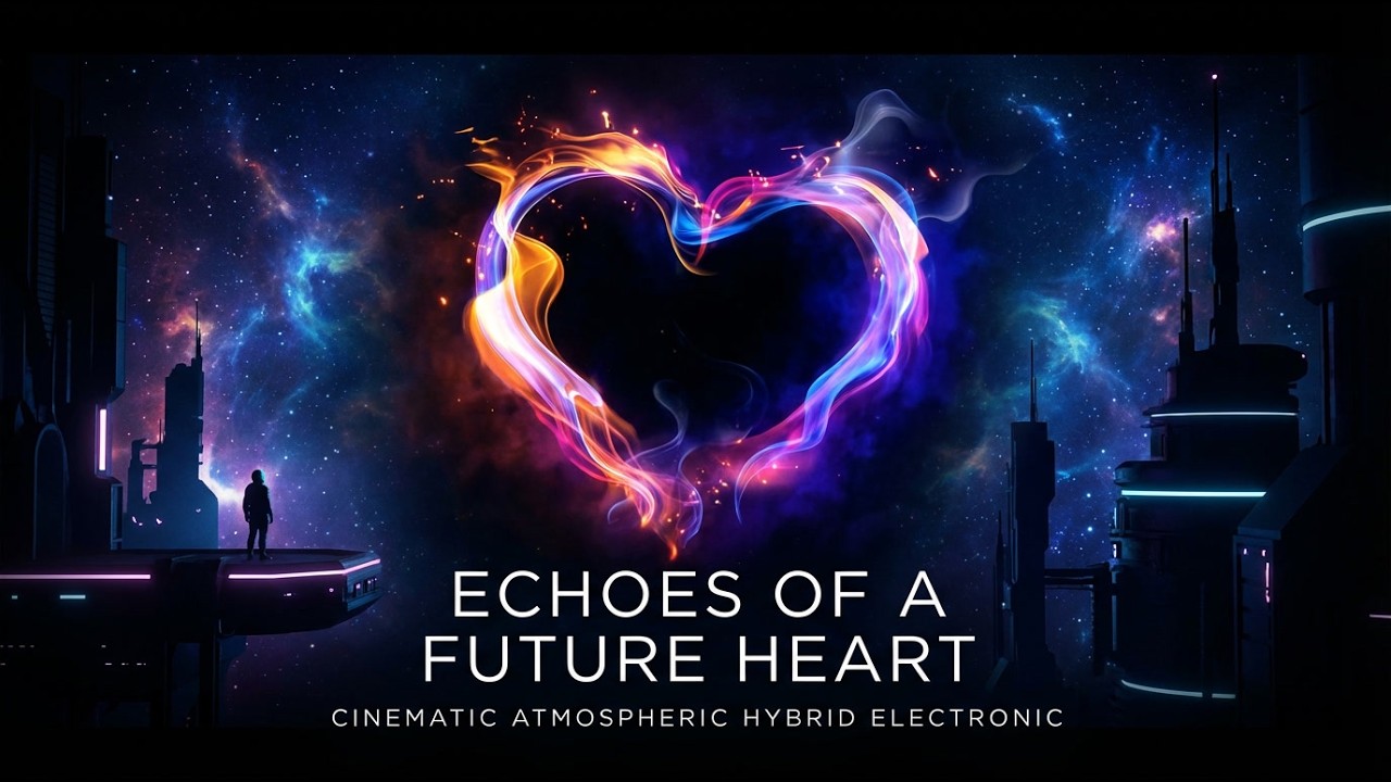 Cinematic Atmospheric Hybrid Electronic | Echoes of a Future Heart 🌌 |  Emotional Sci-Fi Music