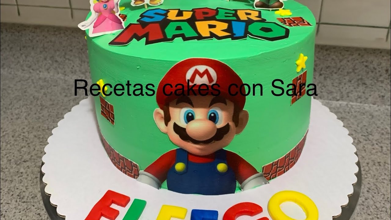 SUPER MARIO. CAKE.
