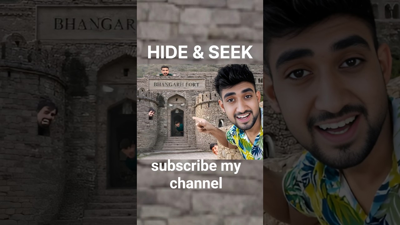 Hide & Seek Challenge in Bhangarh Fort 😱 | India's Most Haunted Place