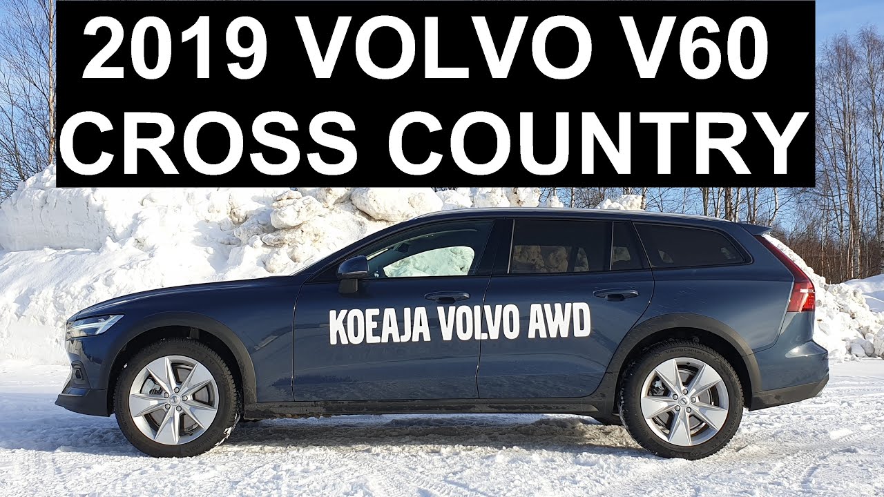 Volvo V60 Cross Country koeajo - Maastokelpoisempi perhe-Volvo