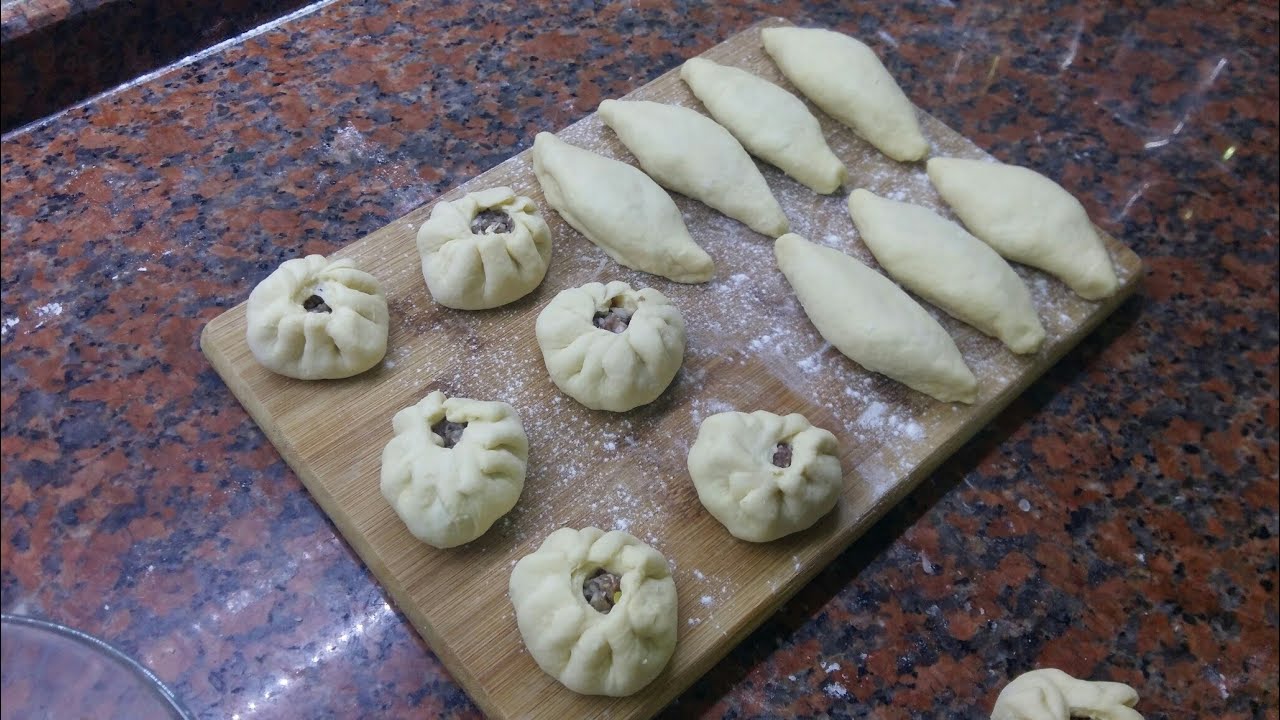 ПИРОЖКИ И БЕЛЯШЫ  ЗА 5.МИНУТ ГОТОВИМ БЕЗ ДРОЖА