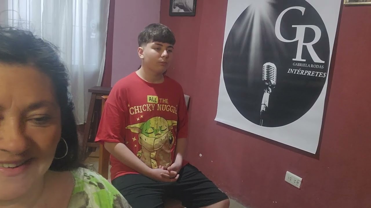 VOCALIZO DE STÉFANO CON GABI RODAS 