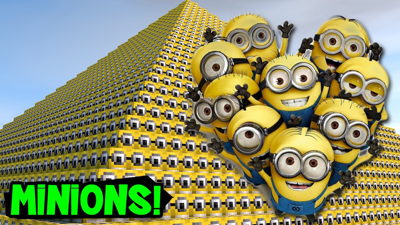 Minecraft: PIRÂMIDE DE LUCKY BLOCK! MINIONS!! (c/ Rezende, Pig e Italo)