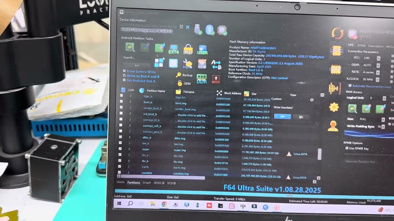 How To Flash UFS MTK Scatter File Flas64 Ultra #flash64