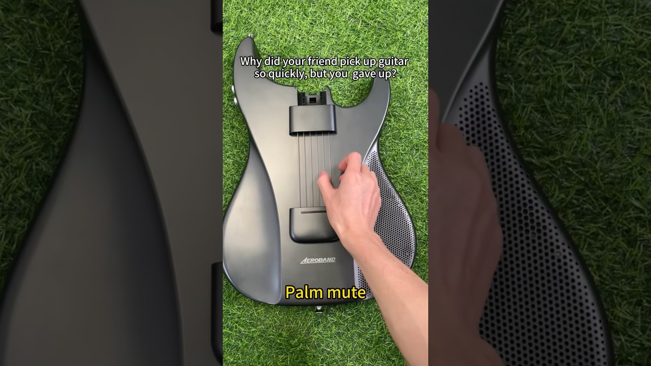 Why did you give up guitar?#aeroband #aerobandguitar #smartguitar #digitalguitar #guitar
