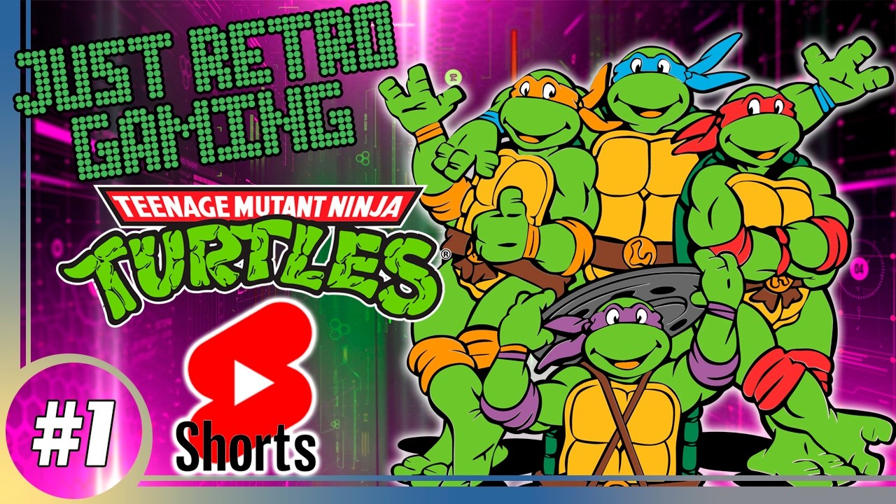 #shorts Teenage Mutant Ninja Turtles (NES). Стеночный стрим. Ставим новый рекорд.