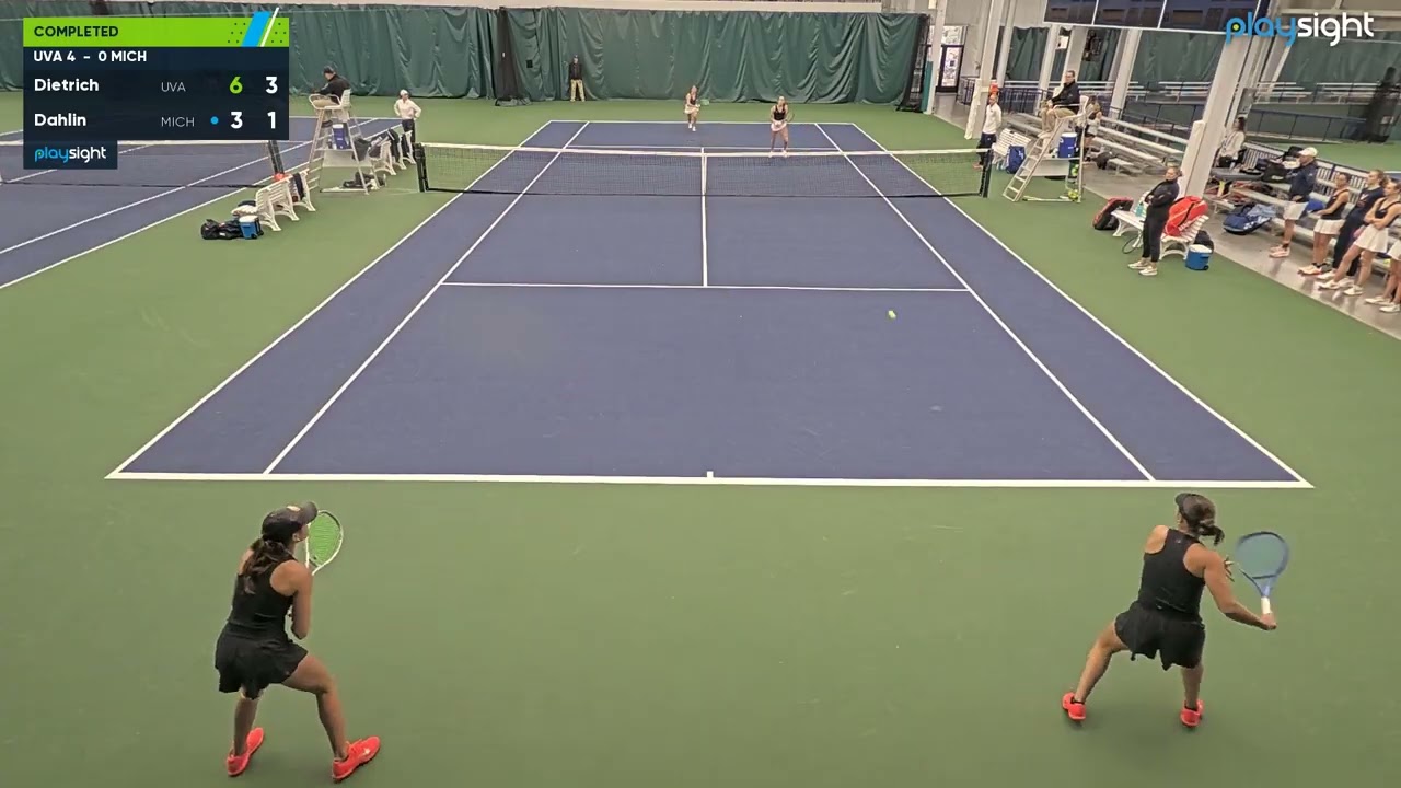 Women's doubles 2  - USC v UVA -  24 1 26