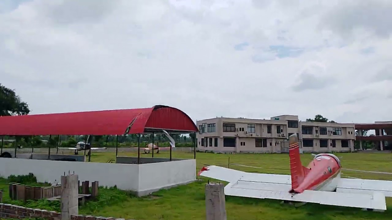 Aviation and aerospace university Campus. Lalmonirhut, Rangpur, Bangladesh.