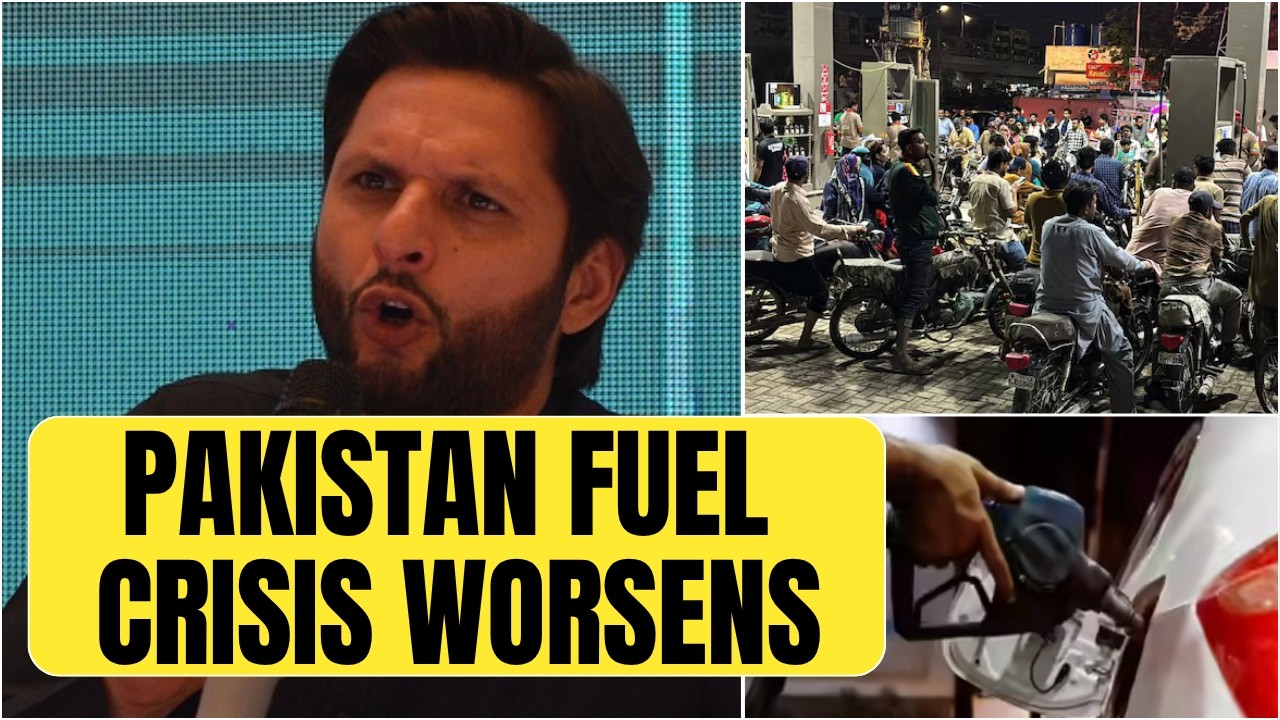 Pak faces massive fuel price hike issue - but Shahid Afridi says country in much better situation