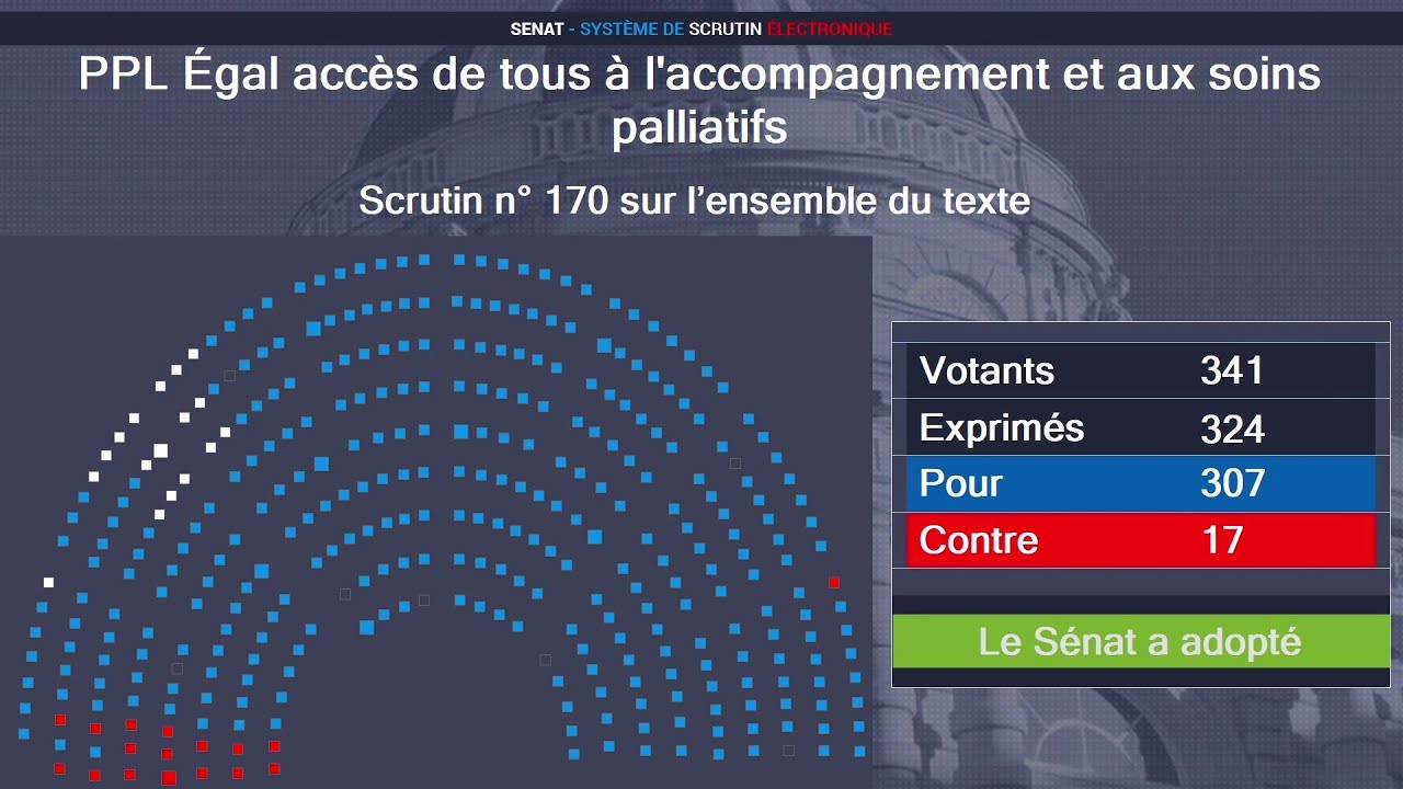 Fin de vie : le Sénat adopte la proposition de loi pour garantir l’accès aux soins palliatifs