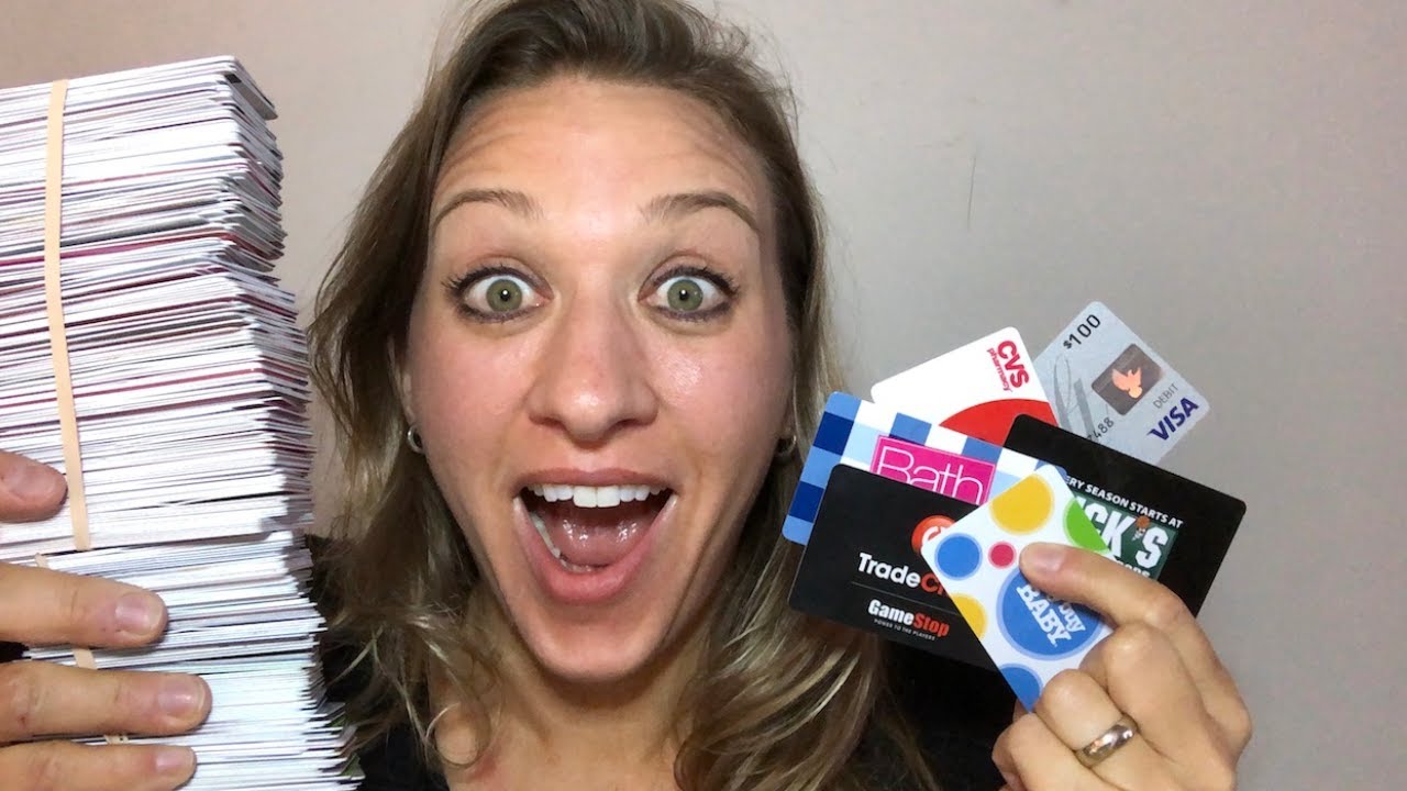 SHE FOUND 300 GIFT CARDS- HOW MUCH MONEY DID SHE GET?