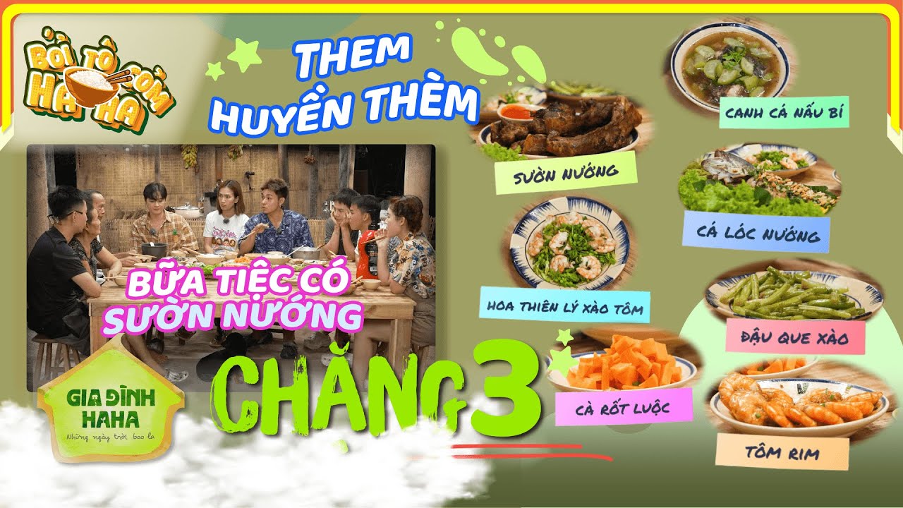 Bới tô cơm HaHa | Bùi Công Nam, Duy Khánh trổ tài nấu ăn quyết hơn thua với Jun Phạm