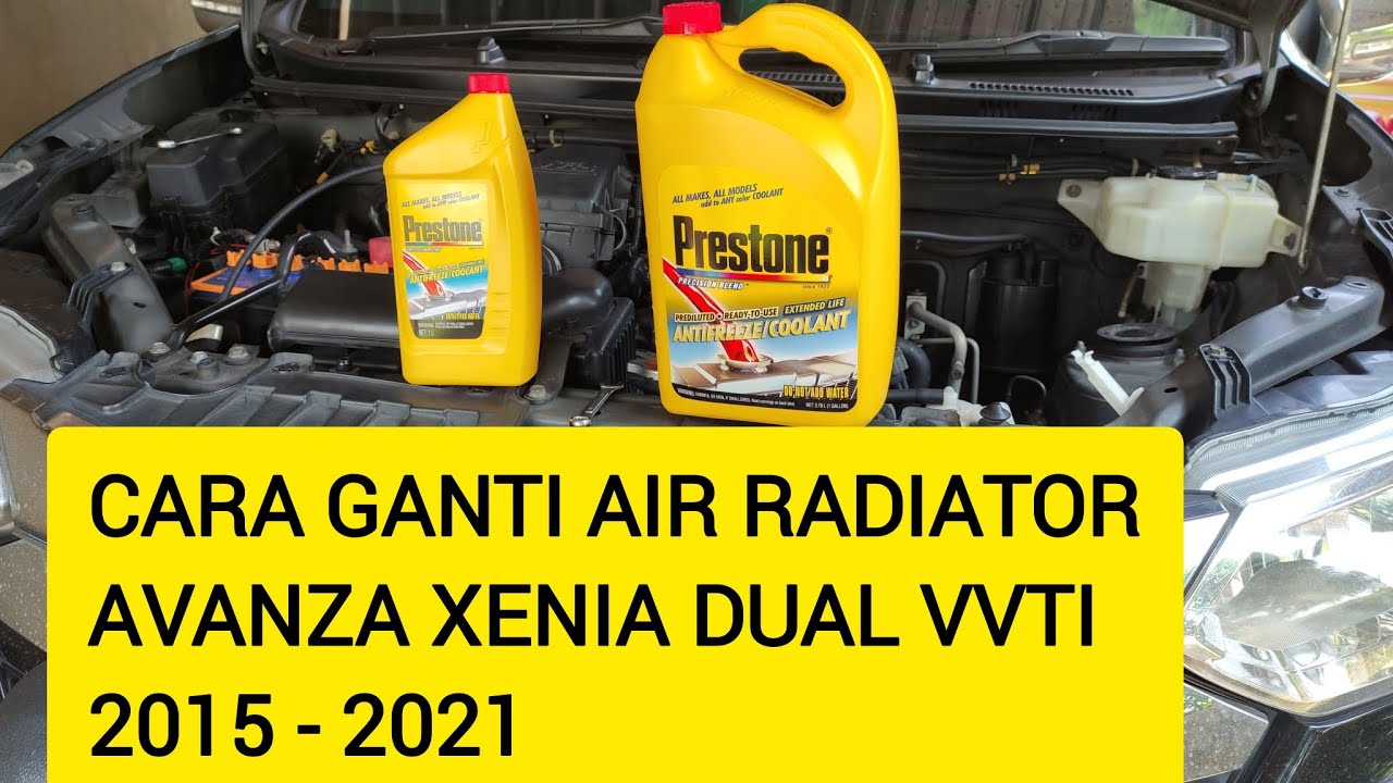 CARA GANTI AIR RADIATOR AVANZA XENIA DUAL VVTi 2015-2021 #avanza #xenia