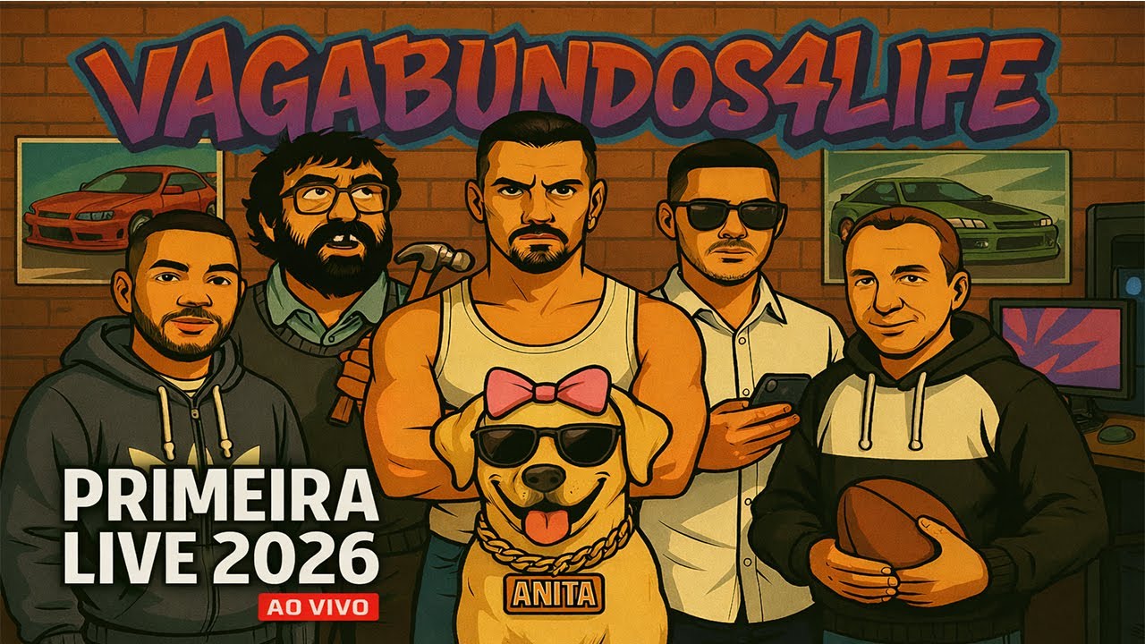 PRIMEIRA LIVE 2026 | GTA Online com os Vagabundos  | Livestream #439